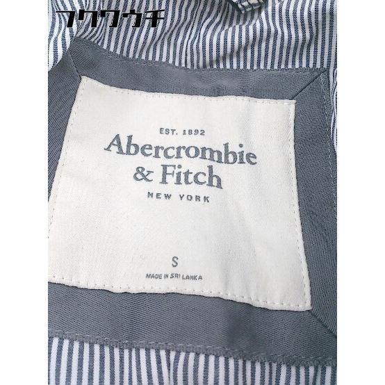 ◇ Abercrombie＆Fitch アバクロンビー＆フィッチ 2B シングル 長袖 テーラード ジャケット サイズS ネイビー レディース_画像4