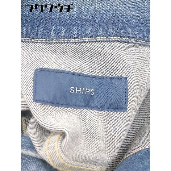 * SHIPS Ships long sleeve Denim jacket G Jean size S indigo lady's 