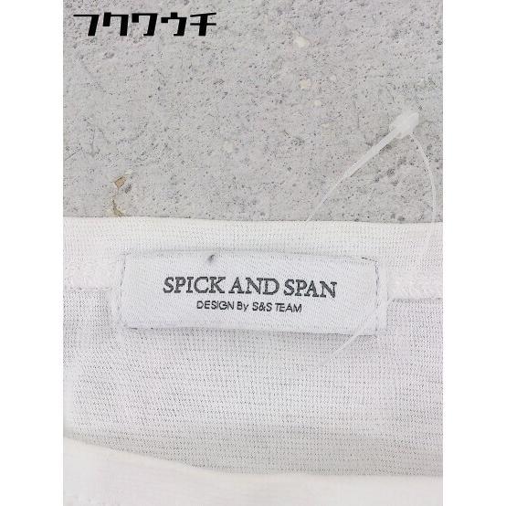 ◇ Spick & Span スピック＆スパン 半袖 カットソー ホワイト レディース_画像4