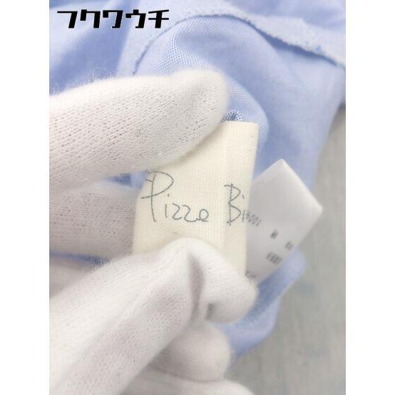 ◇ ◎ Pizzo Bianco ピッツォビアンコ 長袖 シャツ サイズ40 ブルー レディース_画像4