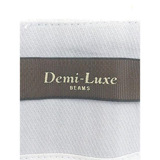 * Demi-Luxe BEAMSte молоко s Beams передний разрез колени внизу длина узкая юбка размер 38 серый женский 