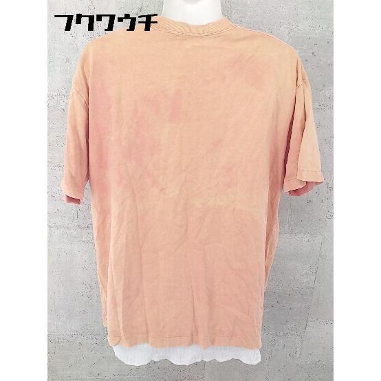 ◇ BAYFLOW ベイフロー Tシャツ カットソー タンクトップ セットアップ サイズ3 オレンジ系 ホワイト レディース_画像3