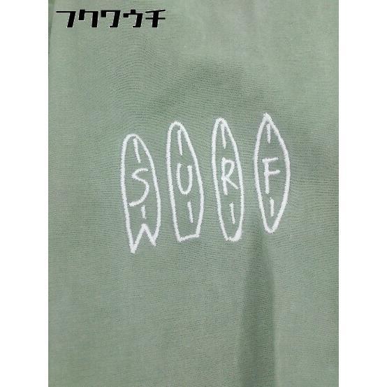 ◇ BAYFLOW ベイフロー 刺繍 長袖 ミリタリージャケット サイズ2 カーキ マルチ レディース_画像8