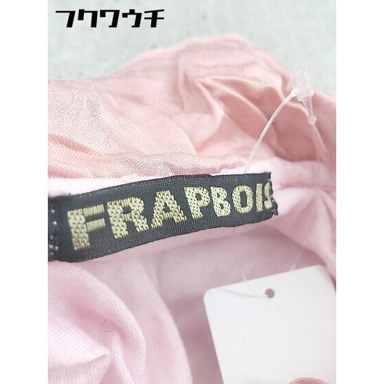 ◇ FRAPBOIS フラボア 半袖 ポロシャツ サイズ1 ピンク レディース_画像4