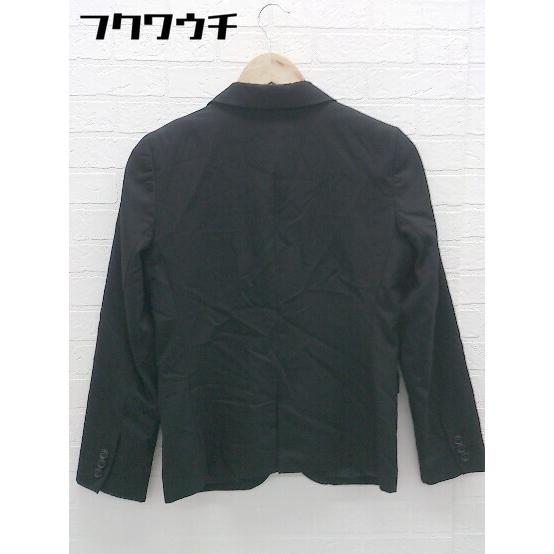 ◇ SUIT SELECT スーツセレクト シングル1B 長袖 テーラード ジャケット サイズ7 ブラック レディース_画像3