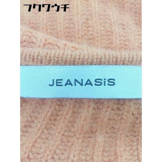 ◇ JEANASIS ジーナシス 長袖 ニット セーター サイズF オレンジ系 レディース_画像4
