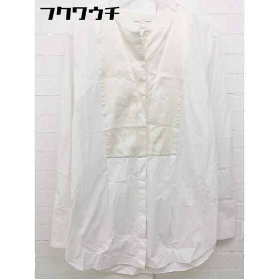 ◇ ◎ COS コス H&M 長袖 シャツ サイズ38 ホワイト ベージュ レディース_画像1