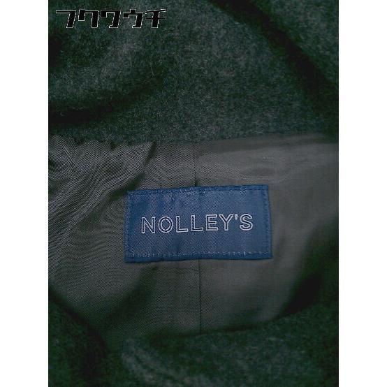 ■ NOLLEY'S ノーリーズ ジップアップ 長袖 コート サイズ38 ダークグレー レディース_画像4
