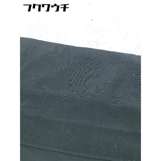 ◇ PATTERN TORSO パターントルソ antiqua 半袖 ロング シャツ ワンピース サイズF ブラック レディースの画像7