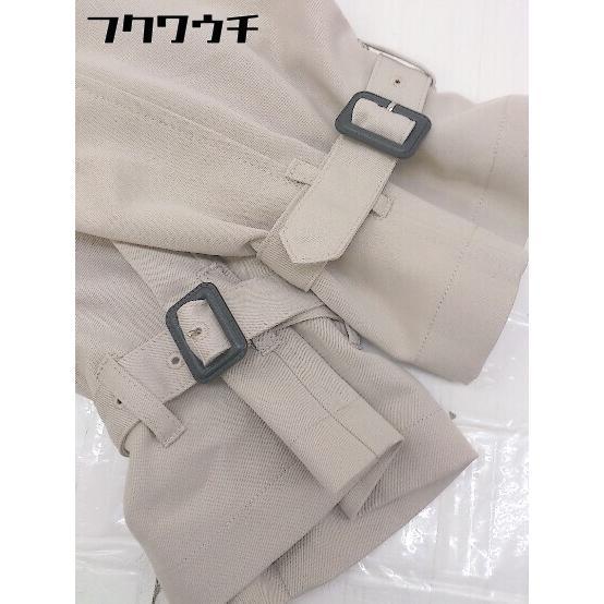 * * new goods * * titivatetiti Bait tag attaching back switch pleat long sleeve trench coat size S beige lady's 