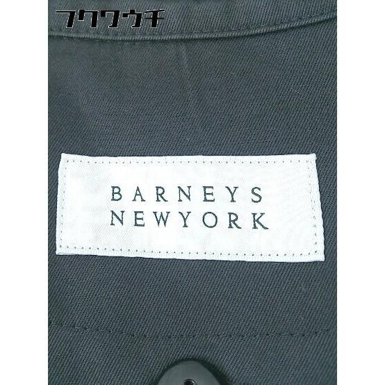 ■ ◎ BARNEYS NEW YORK ライナー ウエストベルト付き トレンチ コート サイズ36 ブラック レディース_画像6