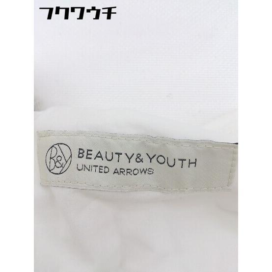 ◇ BEAUTY & YOUTH ビューティアンドユース UNITED ARROWS ノースリーブ カットソー ホワイト レディース_画像4