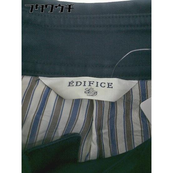◇ EDIFICE エディフィス 長袖 コート サイズ38 ネイビー レディース_画像4