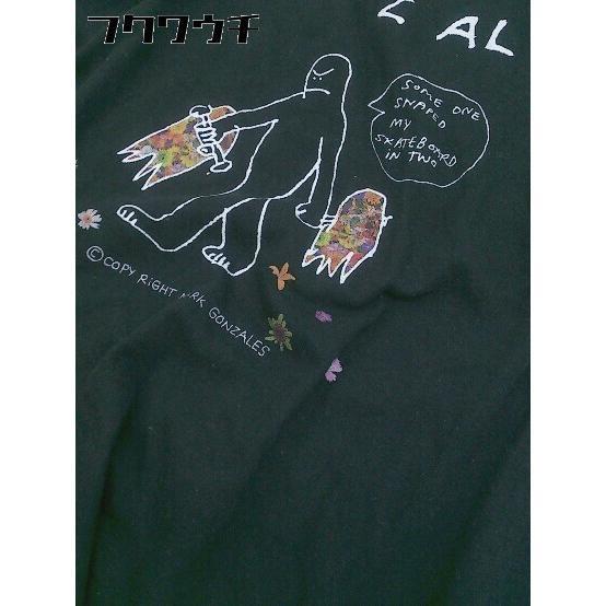 ◇ MARK GONZALES マークゴンザレス 半袖 Tシャツ カットソー サイズS ブラック レディース_画像7