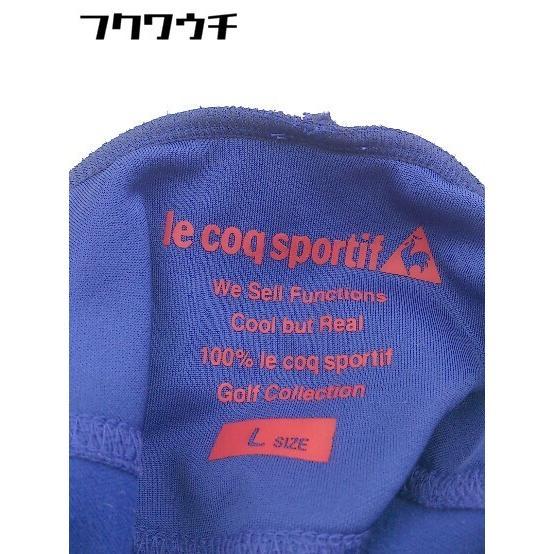 ◇ le coq sportif? ルコックスポルティフ タートルネック 長袖 トレーナー サイズ L ブルー ホワイト レッド レディース_画像4