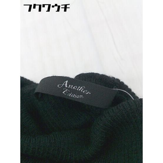* Another Edition Another Addition ta-toru шея шерсть 100% длинный рукав вязаный свитер черный женский 