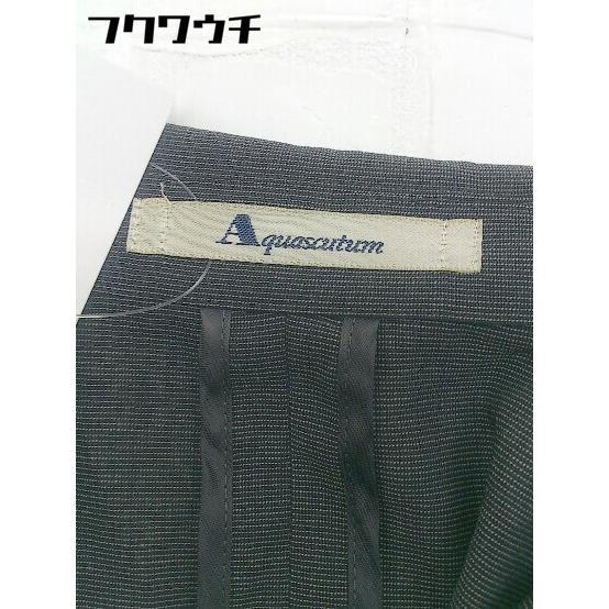 ◇ Aquascutum アクアスキュータム シングル 2B 長袖 テーラードジャケット サイズ4S ブラック ホワイト レディース_画像4