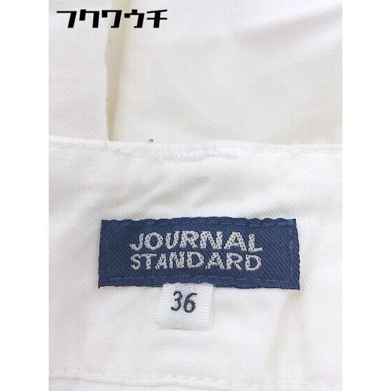◇ JOURNAL STANDARD ジャーナルスタンダード ストレート パンツ サイズ 36 ホワイト レディース_画像6