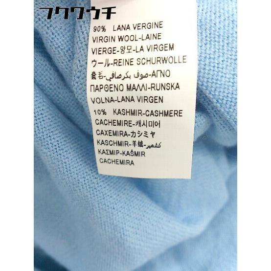 * * STILE BENETTON tag attaching regular price 1.1 ten thousand jpy wool knitted long sleeve sweater size M light blue lady's 