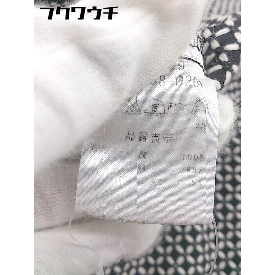 ◇ SUPER HAKKA スーパーハッカ 水玉 ジップアップ 長袖 ジャケット ブラック ホワイト レディース_画像6