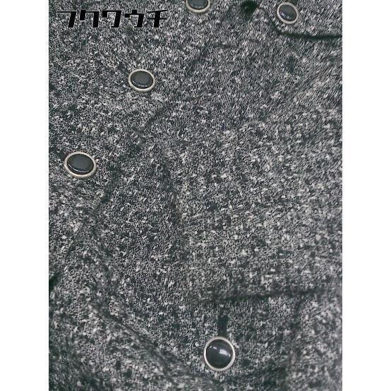 ■ Private Label プライベートレーベル ツイード ジャケット ミニ スカート セットアップ サイズM ブラック系 レディース_画像7
