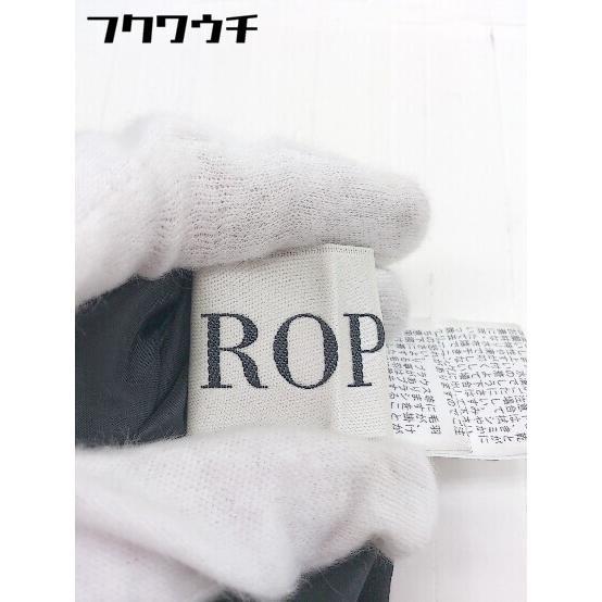 ◇ ROPE' ロペ 膝下丈 フレア スカート サイズ38 ブラック レディース_画像4