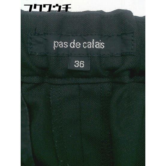 ◇ pas de calais パドカレ パンツ サイズ36 ブラック レディース_画像4