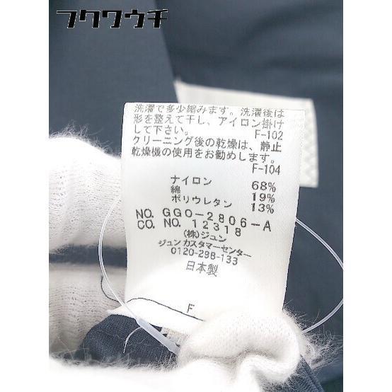 ◇ ROPE' ロペ 薄手 長袖 コート サイズ38 ネイビー系 レディース_画像5