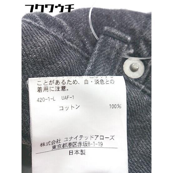 ◇ Another Edition UNITED ARROWS ハイウエスト ジーンズ デニム パンツ サイズM ブラック レディース_画像6