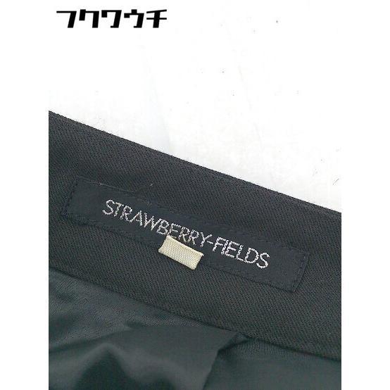 ◇ STRAWBERRY FIELDS ストロベリーフィールズ スラックス パンツ サイズXS ブラック レディース_画像4