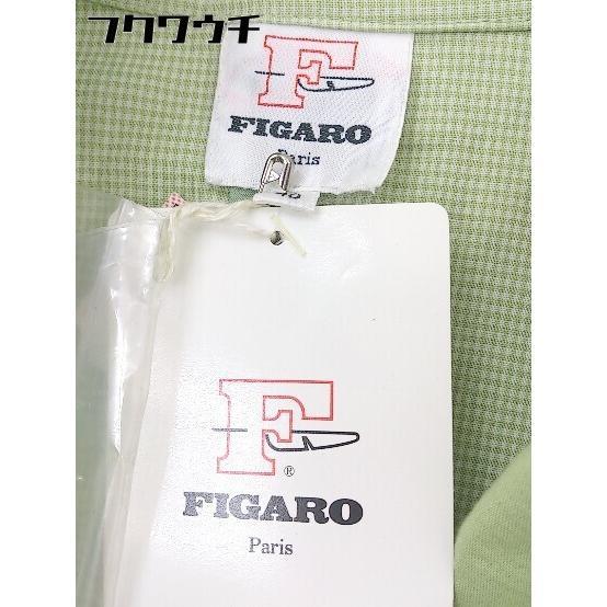 ◇ ◎ ●未使用● FIGARO タグ付き 定価2.3万円 3B 長袖 テーラードジャケット ブレザー サイズ 40 グリーン レディース_画像5