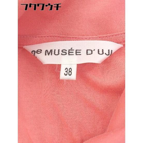 * 2e MUSSE DUJI Mu zeduuji polo-shirt with short sleeves size 38 orange lady's 