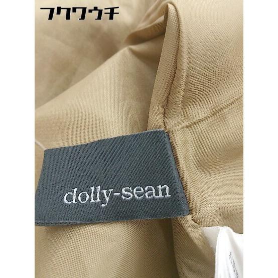 ◇ dolly sean ドーリーシーン ウエストゴム 膝下丈 ギャザー スカート サイズ0 ベージュ レディース_画像6