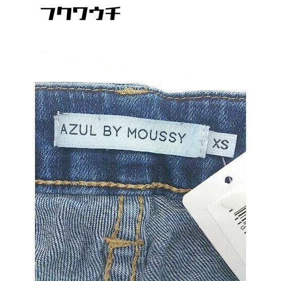 ◇ AZUL BY MOUSSY アズール バイマウジー ストレッチ ジーンズ デニム パンツ サイズXS インディゴ レディース_画像4