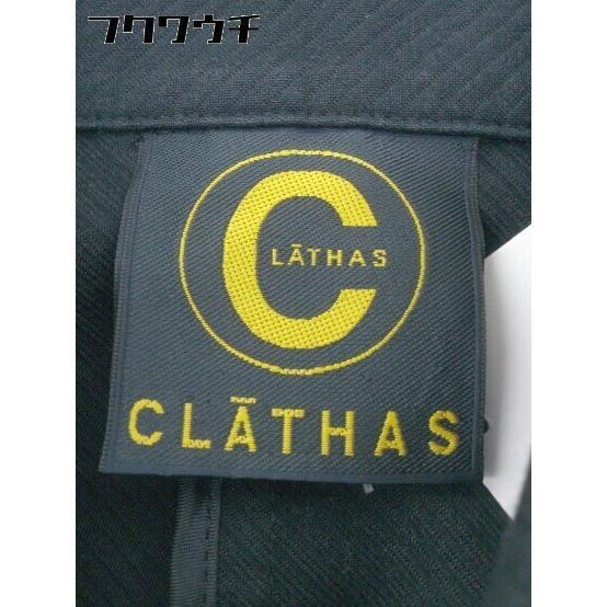 ◇ CLATHAS クレイサス 長袖 ロング ジャケット ブラック レディース_画像4