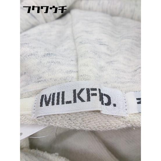 ◇ MILKFED. ミルクフェド 長袖 パーカー サイズM ホワイト レディース_画像4