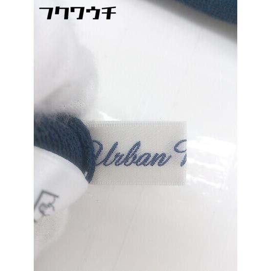 ◇ URBAN RESEARCH フレンチスリーブ Vネック コットン ニット セーター サイズF ネイビー レディース_画像6