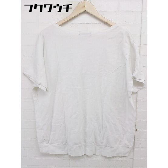 ◇ Ne-net ネ ネット 半袖 Tシャツ カットソー サイズ2 オフホワイト レディース_画像3