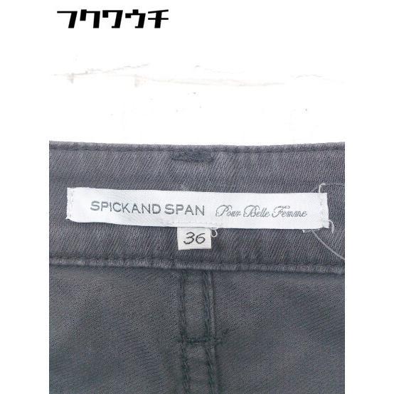◇ Spick & Span スピックアンドスパン コットン パンツ サイズ36 グレー レディース_画像4