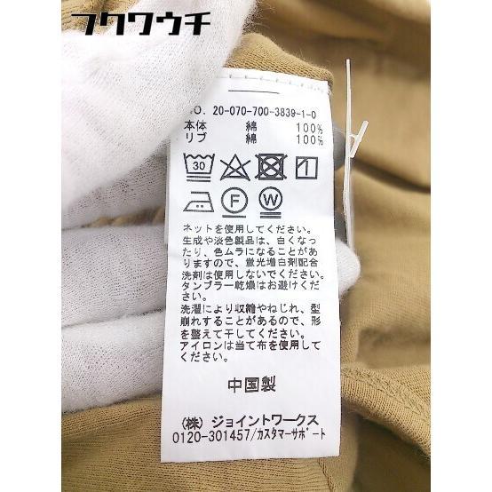 ◇ Simplicite シンプリシテェ 半袖 Tシャツ カットソー ベージュ系 レディース_画像5