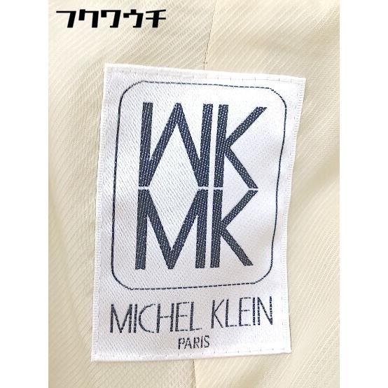 ◇ ◎ MICHEL KLEIN ミッシェルクラン ウール ダブルボタン 長袖 コート サイズ 40 ベージュ レディース_画像5