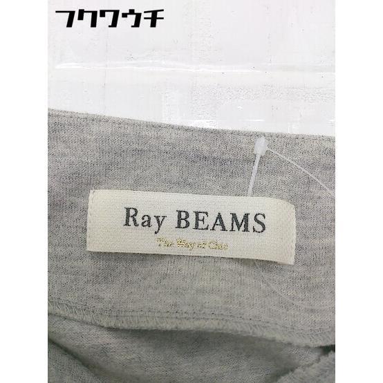 ◇ Ray BEAMS レイビームス ウール 長袖 カットソー グレー レディース_画像4