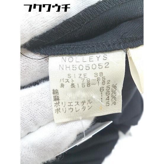 ◇ NOLLEY'S ノーリーズ 長袖 テーラード ジャケット サイズ38 ブラック レディース_画像5