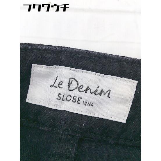◇ Le denim SLOBE IENA スローブ イエナ ストレートパンツ サイズ36 ブラック レディースの画像4