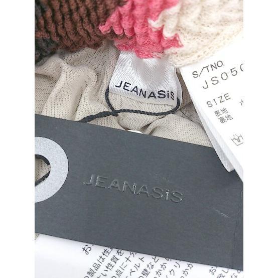 ◇ ◎ JEANASIS ジーナシス タグ付 イージーパンツ サイズF ベージュ系 マルチ レディース_画像5