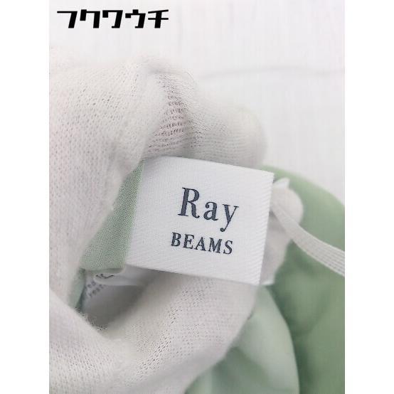 ◇ Ray BEAMS レイ ビームス ロング ギャザー スカート グリーン レディース_画像4