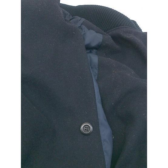 ■ KBF ケービーエフ URBAN RESEARCH ダブルボタン 長袖 コート サイズ ONE ネイビー レディース_画像7