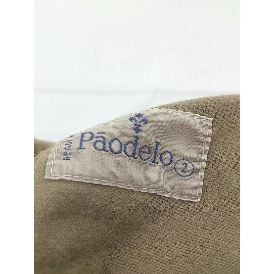 ◇ Pao de lo パオデロ 長袖 シャツ サイズ2 ベージュ レディース_画像4