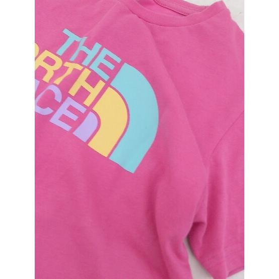 ◇ THE NORTH FACE キッズ 子供服 NTJ31823 ロゴ 半袖 Tシャツ カットソー サイズ150 ピンク レディース_画像7