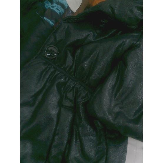 ◇ BEATRICE.b 中綿 イタリア製 半袖 ジャケット サイズ D 34 I 40 USA 4 ブラック レディース_画像9